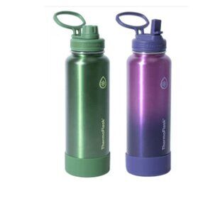 ThermoFlask 40oz Stainless Steel Water Bottle, 2-pack